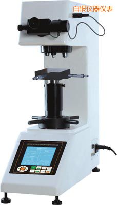 白銀大屏數顯自動轉塔維氏硬度計